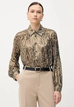 Marc Aurel camasa culoarea verde, cu guler clasic, relaxed, 6368-1000-93490 imagine