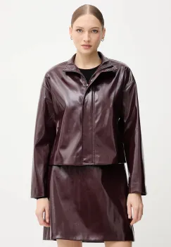 Marc Aurel geaca culoarea bordo, de tranzitie, oversize, 3949-2020-93454 imagine