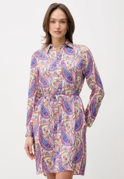 Marc Aurel rochie tip camasa cu vascoza imagine