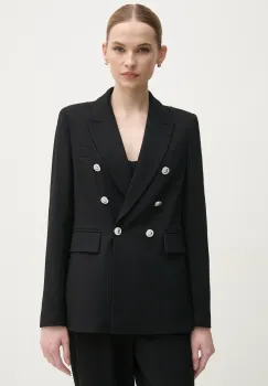 Marc Aurel sacou culoarea negru, cu doua randuri de nasturi, neted, 3903-7020-93391 imagine