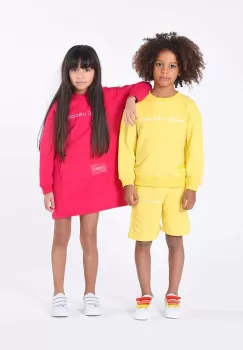 Marc Jacobs bluza copii culoarea galben, cu imprimeu imagine