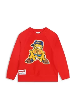 Marc Jacobs bluza copii x Garfield culoarea rosu, cu imprimeu imagine