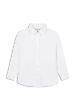 Marc Jacobs camasa de bumbac pentru copii culoarea alb, W60254 imagine