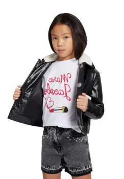 Marc Jacobs geaca copii culoarea negru, W60563 imagine