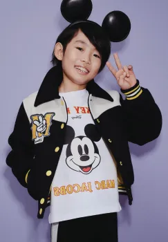 Marc Jacobs geaca copii culoarea negru, W60620 imagine