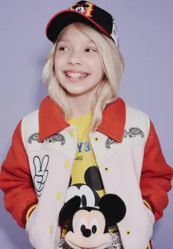 Marc Jacobs geaca copii culoarea rosu, W60576 imagine