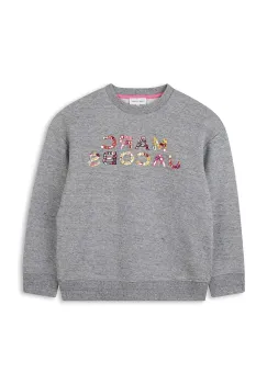 Marc Jacobs hanorac de bumbac pentru copii culoarea gri, cu imprimeu, W60570 imagine