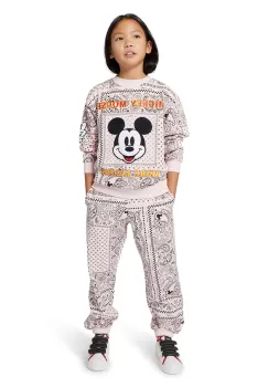 Marc Jacobs hanorac de bumbac pentru copii culoarea roz, cu imprimeu, W60575 imagine