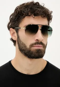 Marc Jacobs ochelari de soare culoarea auriu, MARC 873/S imagine