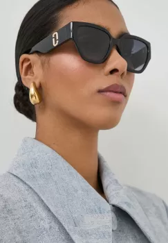 Marc Jacobs ochelari de soare femei, culoarea negru imagine