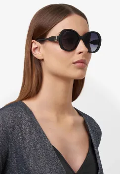 Marc Jacobs ochelari de soare femei, culoarea negru, MARC 763/S imagine