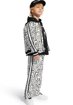 Marc Jacobs pantaloni de trening din bumbac pentru copii culoarea alb, modelator, W60468 imagine