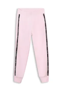 Marc Jacobs pantaloni de trening din bumbac pentru copii culoarea roz, cu imprimeu, W60656 imagine