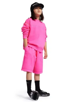 Marc Jacobs pantaloni scurti din bumbac pentru copii culoarea roz, neted, W60478 imagine