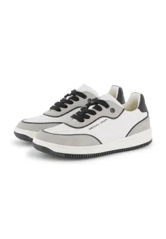 Marc Jacobs tenisi din piele copii culoarea alb, W60672 imagine