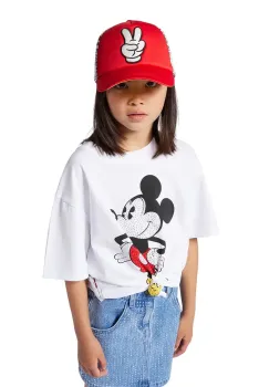Marc Jacobs tricou de bumbac pentru copii culoarea alb, cu imprimeu, W60447 imagine