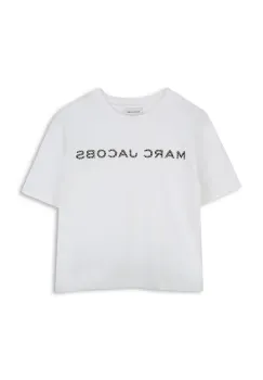 Marc Jacobs tricou de bumbac pentru copii culoarea alb, W60463 imagine