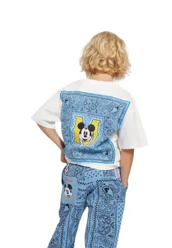 Marc Jacobs tricou de bumbac pentru copii culoarea bej, cu imprimeu, W60692 imagine