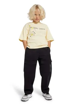 Marc Jacobs tricou de bumbac pentru copii culoarea galben, cu imprimeu, W60641 imagine