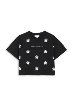 Marc Jacobs tricou de bumbac pentru copii culoarea negru, W60582 imagine