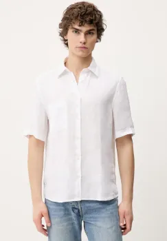 Marc O'Polo camasa de in culoarea alb, cu guler clasic, regular imagine