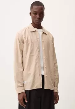 Marc O'Polo camasa de in DENIM culoarea bej, cu guler clasic, regular, 5000000297 imagine