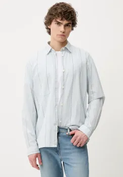 Marc O'Polo camasa din bumbac barbati, cu guler italian, relaxed, 5000005910 imagine