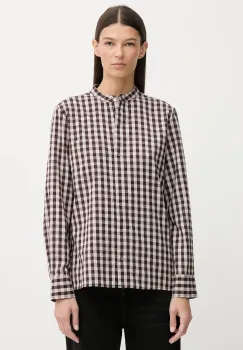 Marc O'Polo camasa din bumbac culoarea bordo, regular, 511111042519 imagine