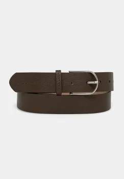 Marc O'Polo curea de piele barbati, culoarea maro, 40817739501133 imagine