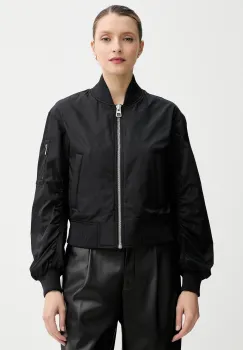 Marc O'Polo geaca bomber culoarea negru, de tranzitie, oversize, 506127070033 imagine