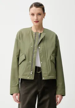 Marc O'Polo geaca culoarea verde, de tranzitie, oversize, 506127070055 imagine