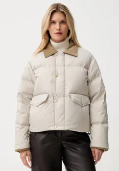 Marc O'Polo geaca de puf culoarea bej, de iarna, oversize, 509111970099 imagine