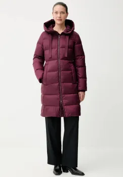 Marc O'Polo geaca de puf culoarea bordo, de iarna, 509032971095 imagine
