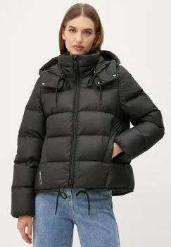 Marc O'Polo geaca de puf DENIM femei, culoarea negru, de iarna, 5000005175 imagine