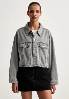 Marc O'Polo geaca tip camasa pentru femei, din denim imagine