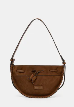 Marc O'Polo geanta crossbody de femei din piele intoarsa imagine