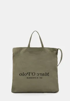 Marc O'Polo geanta de bumbac culoarea verde, B0118680301800 imagine