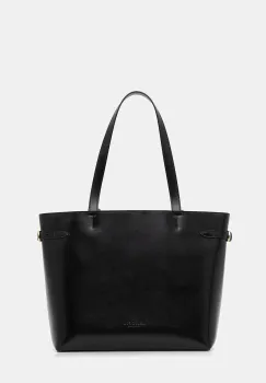 Marc O'Polo geanta de piele culoarea negru, 50912210301203 imagine