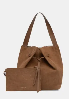 Marc O'Polo geanta shopper pentru femei, din piele intoarsa imagine