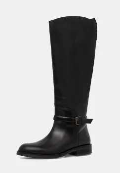 Marc O'Polo ghete de piele Enza culoarea negru, cu toc plat, 50819088001100 imagine