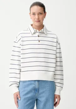 Marc O'Polo hanorac de bumbac culoarea alb, modelator, 5000007098 imagine