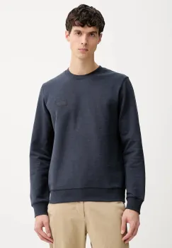 Marc O'Polo hanorac de bumbac culoarea bleumarin, uni, 620401554008 imagine