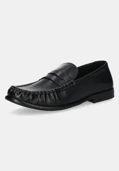 Marc O'Polo mocasini de piele FIONA 1A femei, culoarea negru, cu toc plat, 50118633201134 imagine