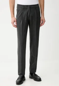 Marc O'Polo pantaloni cu lana culoarea gri, 530022110134 imagine