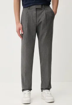 Marc O'Polo pantaloni culoarea gri, drept, 529020410090 imagine