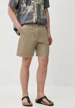 Marc O'Polo pantaloni scurti culoarea bej, 5000005946 imagine