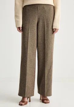 Marc O'Polo pantaloni straight pentru femei cu bumbac imagine