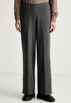 Marc O'Polo pantaloni straight pentru femei cu bumbac imagine