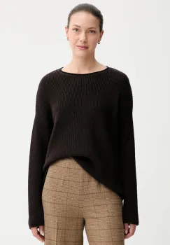 Marc O'Polo pulover de bumbac culoarea maro, 508605960171 imagine