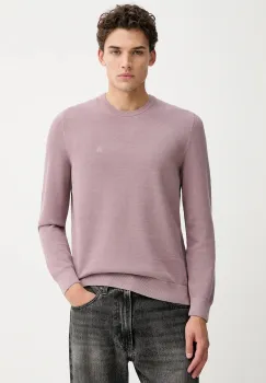 Marc O'Polo pulover de bumbac light, M20502360074 imagine